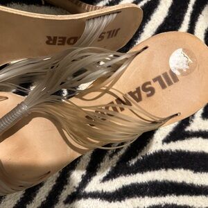Jill Sanders strappy mules euro 40 beighy